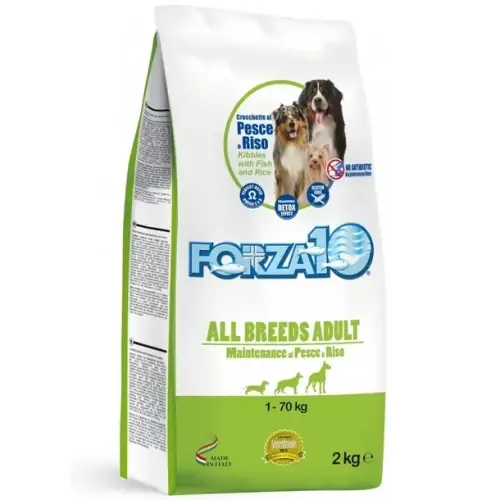 Szybka wysyłka FORZA10 Forza10 Maintenance Adult All Breed Ryba z Ry偶em 2kg