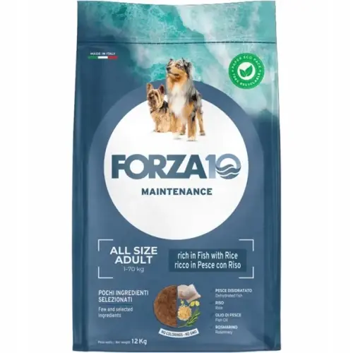 FORZA10 Maintenance Adult All Breed Ryba z ry偶em 12kg Oferta czasowa