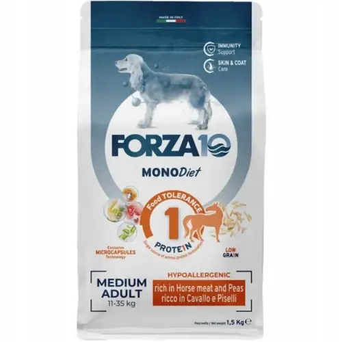 FORZA10 Diet Adult Medium Konina 1,5kg Sprawdź teraz