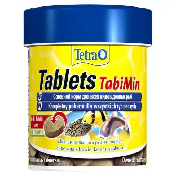 TETRA Tablets TabiMin 120Tab. pokarm dla ryb dennych,szybko tonące tabletki (T199231) Ekspresowa dostawa