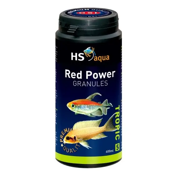 HS AQUA RED POWER GRANULES S 400 ML pokarm dla ryb (0030154) Bezpieczna płatność