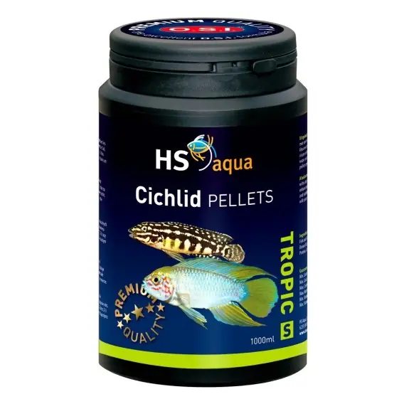 HS AQUA CICHLID PELLETS S 1000 ML pokarm dla ryb (0030236) Nowy