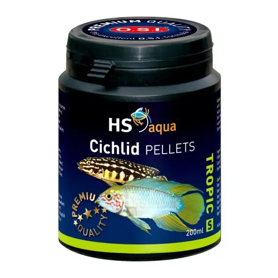 HS AQUA CICHLID PELLETS S 200 ML pokarm dla ryb (0030232) Oferta limitowana