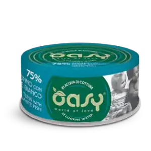 Dodaj do koszyka OASY MORE LOVE Tuna with White Fish 70g