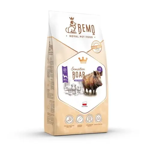 Dostępne od ręki BEMO Sensitive Boar dla ps贸w 艣rednich u du偶ych 10kg