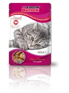 Super Benek Adult Wo艂owina saszetka 24 x 100g Ekspresowa dostawa