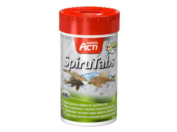 AQUAEL ACTI SpiruTabs 250ml pokarm w tabletkach Premium