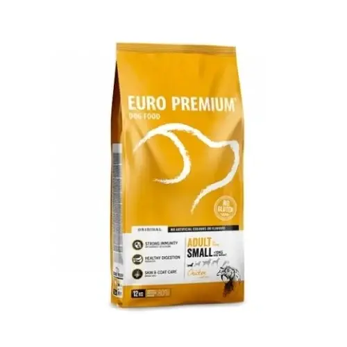 Euro Premium Small Adult Kurczak 12 kg +gratis Wyprzedaż