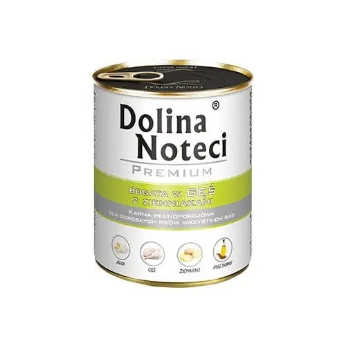 DOLINA NOTECI bogata w g臋艣 z ziemniakami 800g Okazja