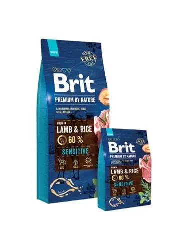 Nie przegap BRIT PREMIUM BY NATURE SENSITIVE 15 kg