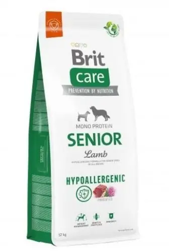 Nowy BRIT CARE SENIOR Jagni臋cina 12 kg
