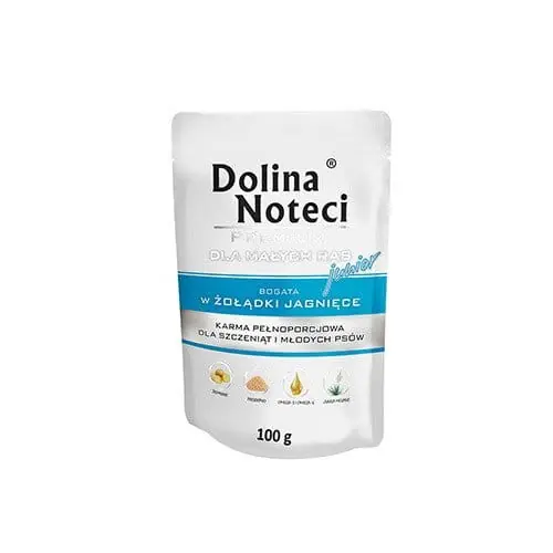 Ekspresowa dostawa DOLINA NOTECI junior bogata w 偶o艂膮dki jagni臋ce 100G