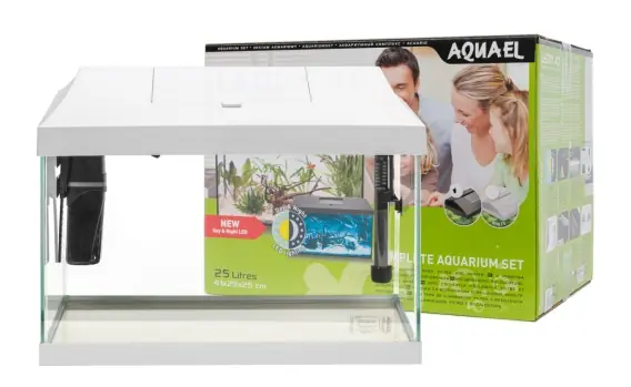 Aquael Leddy Plus 40 day&night akwarium 25l Białe akwarium z wyposażeniem Zamów teraz