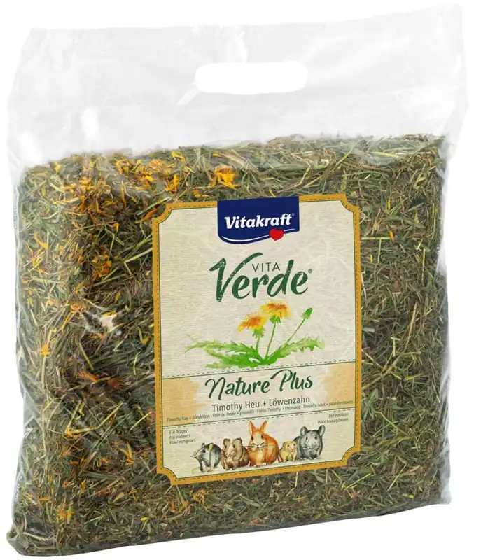Oferta czasowa Vitakraft Sianko VitaVerde z mniszkiem lekarskim dla gryzonia op. 500g