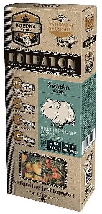 Wyjątkowa oferta Korona Natury Kolbaton dla świnki morskiej 2x60g
