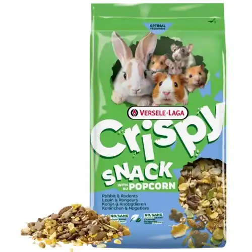 Do wyczerpania zapasów Versele Laga Crispy Snack Popcorn przysmak kr贸lik gryzonie chrupi膮cy 1,5 kg