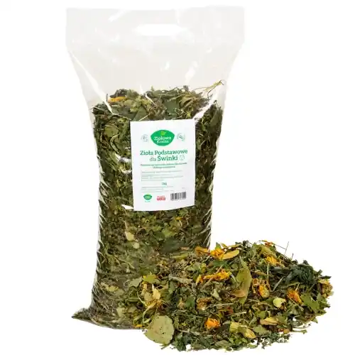 Bestseller Zio艂owa Kotlina Mieszanka podstawowa dla 艣winki morskiej 1kg