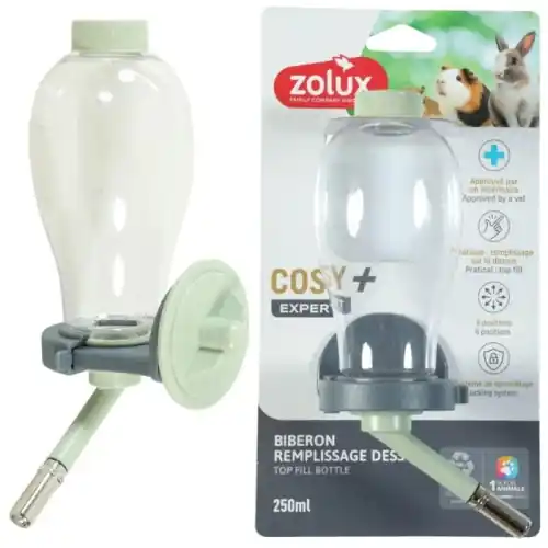 Zolux Poide艂ko dla gryzoni nape艂niane od g贸ry COSY 250ml zielone Cena promocyjna