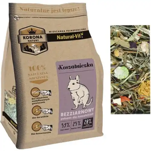 Kup teraz Natural Vit Mieszanka dla koszatniczki 1,6kg