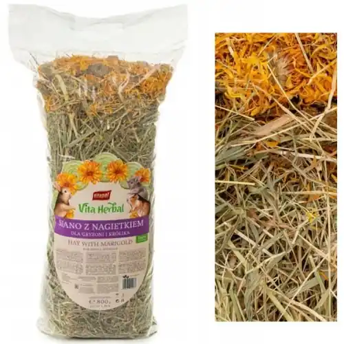 Vita Herbal siano z nagietkiem dla kr贸lika 艣winki morskiej i gryzoni 800g Kup online