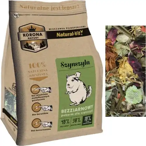 Premium Natural-Vit Korona Natury Karma dla szynszyl 1,6kg