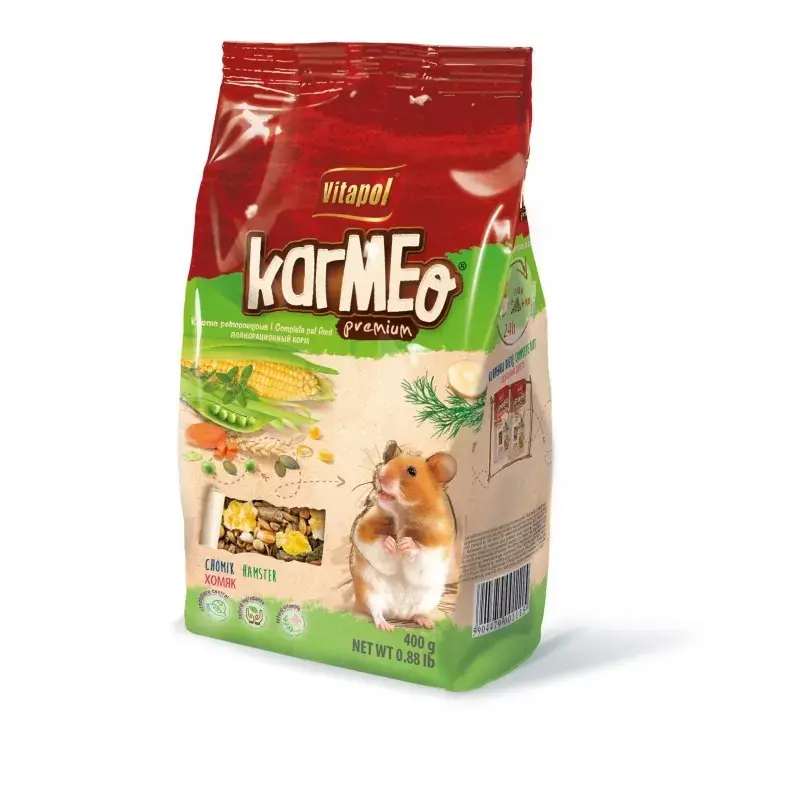 Sprawdź teraz VITAPOL Karmeo Premium - Pokarm dla chomika (folia)