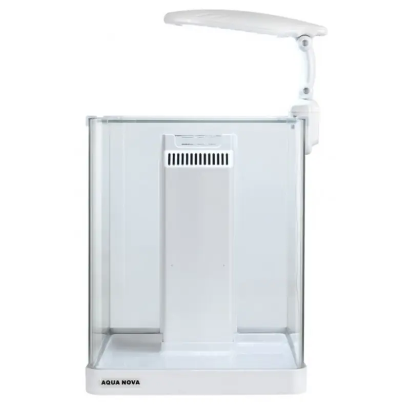 AQUA NOVA Akwarium NANO 10L LED filtr i oświetlenie Biały Bezpieczna płatność