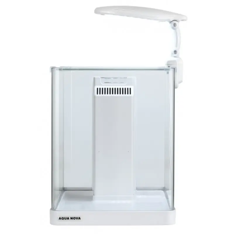 AQUA NOVA Akwarium NANO 21L LED filtr i oświetlenie Biały Szybka dostawa
