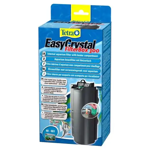 TETRA EasyCrystal FilterBox 300 EC 300 Filtr wewnętrzny do akwarium 40-60l (T151574) Do wyczerpania zapasów