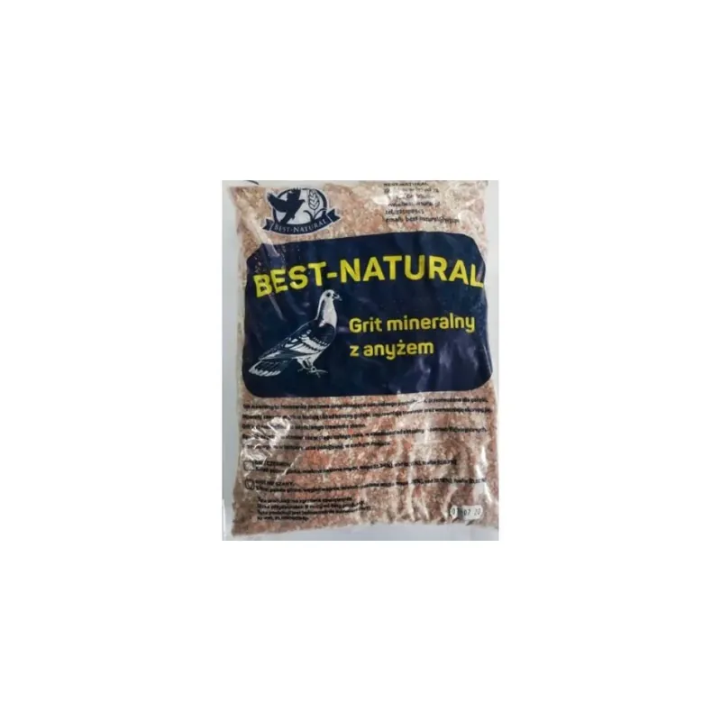 Rabat Best Natural Grit Mineralny Z Anyżem Mieszanka Dla Gołębi 2,5 kg