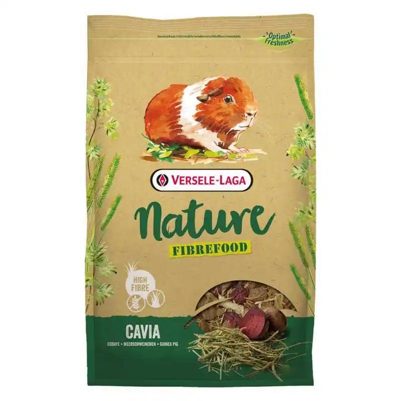 Versele Laga Cavia Nature Fibrefood Pokarm dla kawii domowych świnek morskich 2,75 kg Do wyczerpania zapasów