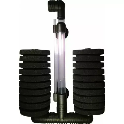 Aqua Nova NSF-200Lfiltr gąbkowy podwójny do akwarium max 200l Nowość