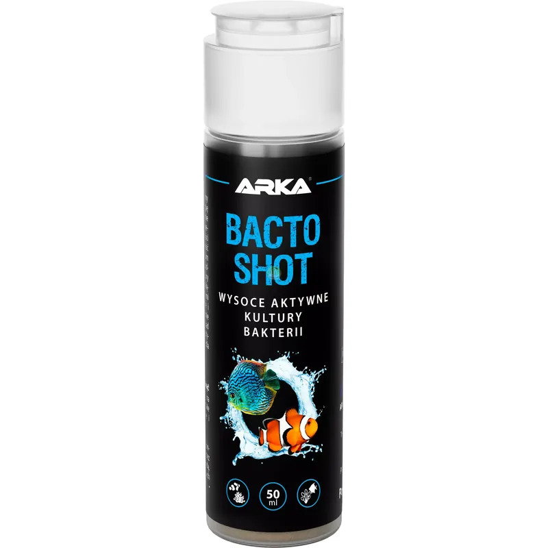 Arka BACTO-SHOT [50ml] - bakterie do akwarium Wysoka jakość