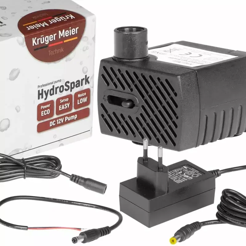 Kruger Meier HydroSpark All Connectpompa wody 220l/h 12V i 230V Niska cena