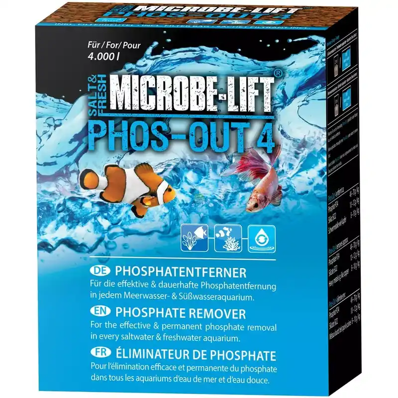 Bezpieczna płatność Microbe-Lift Phos-Out 4 [1000ml] 625gusuwa fosforany