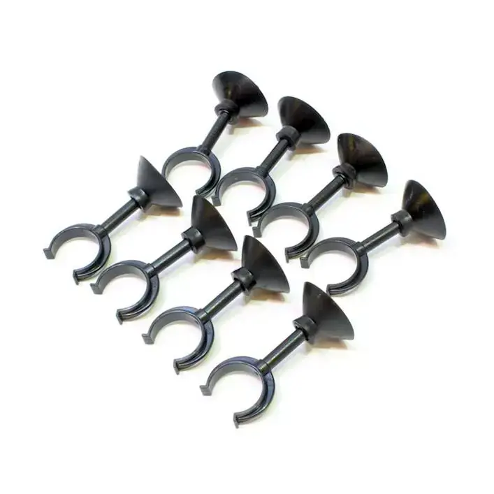 Darmowy zwrot Przyssawka czarna 25/34mm z uchwytem dystansowym (IKOLA 1200 MAXX) uniwersalne8 sztuk
