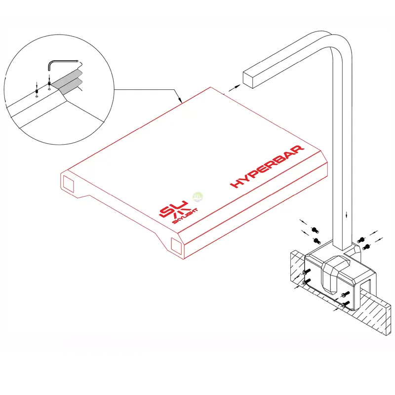 Skylight Adjustable Stand Hyperbar FXS.15regulowane ramię do lampy Hyperbar FXS.15 Sprawdź teraz