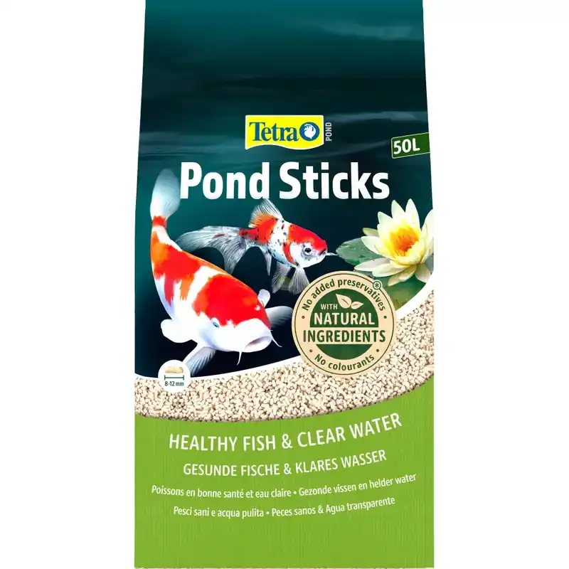 Bezpieczna płatność Tetra Pond Sticks [50l]pokarm dla ryb stawowych (pałeczki)