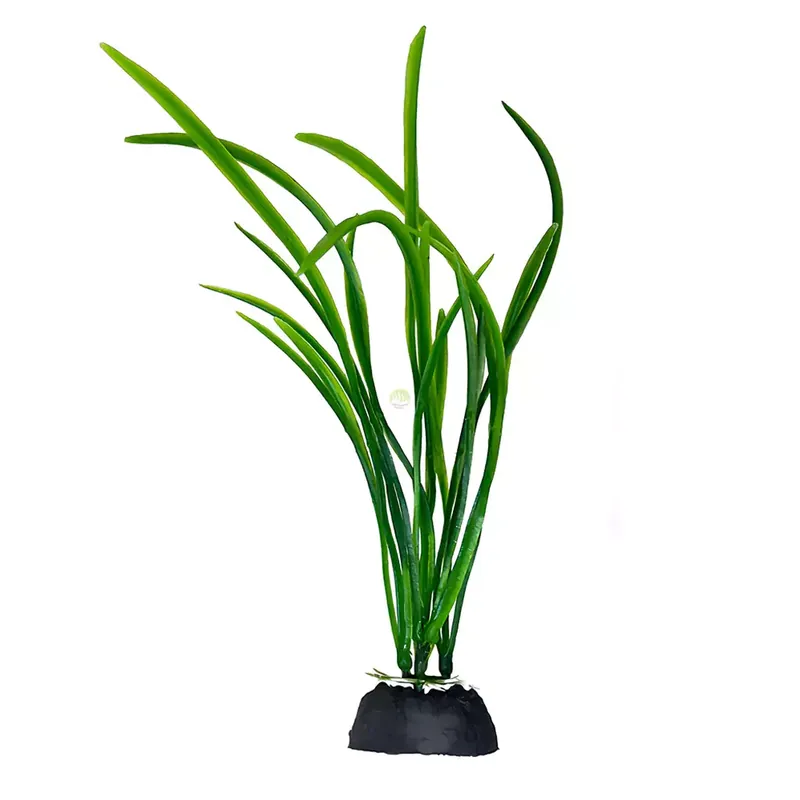 Aqua Natura, roślina, do dekoracji akwarium, zielona, plastikowa, 18cm , trawa paskowa Wysoka jakość