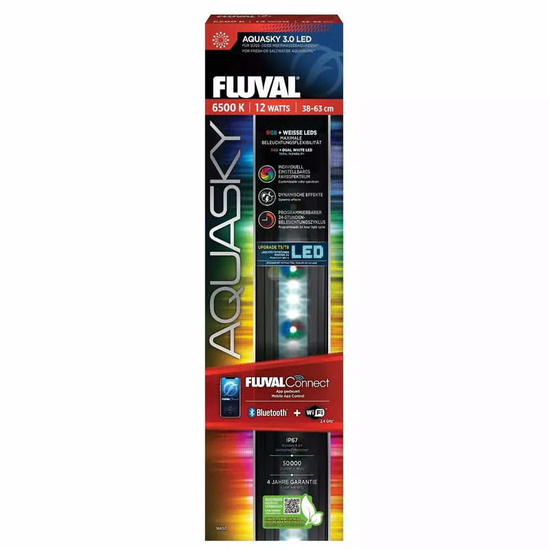AquaSky LED 3.0, oświetlenie do akwarium, 12W, 38-62,8cm, bluetooth Promocja