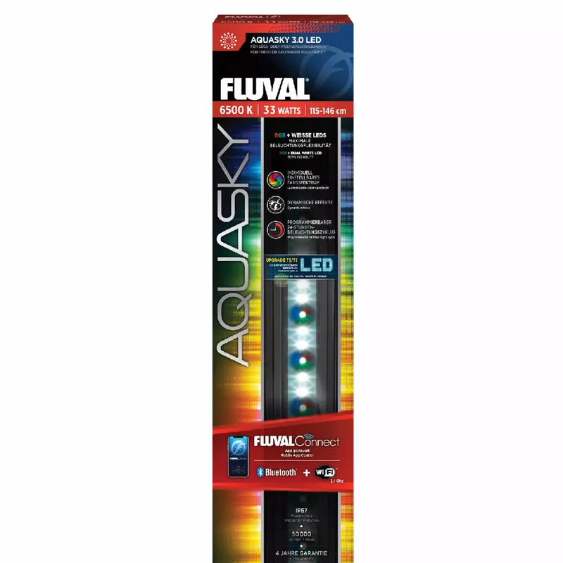 AquaSky LED 3.0, oświetlenie do akwarium, 33W, 115-146,4cm, bluetooth Nowy