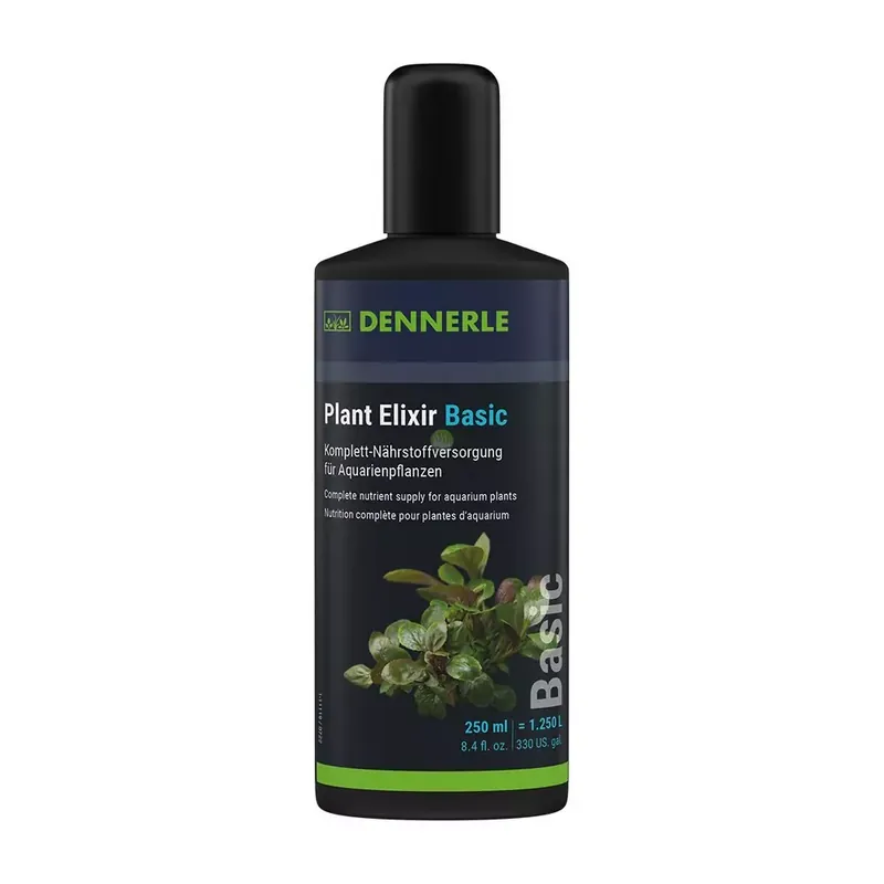 DENNERLE Uniwersalny nawóz dla wszystkich roślin akwariowych Plant Elixir Basic, 250ml (4800) Super okazja