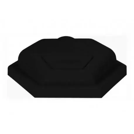 Ekspresowa dostawa Diversa Pokrywa oświetleniowa 29x29cm SELECTO 6-KĄT LED 3Wczarna