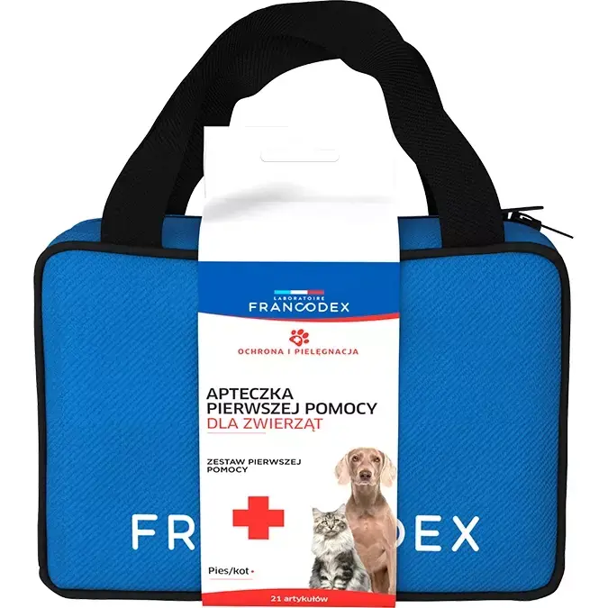 FRANCODEX PL Apteczka pierwszej pomocy dla zwierząt Wysoka jakość