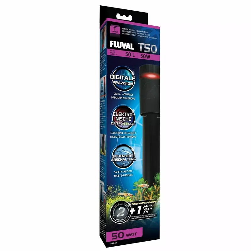 Zamów teraz Grzałka Fluval T50, 50W, do 50l