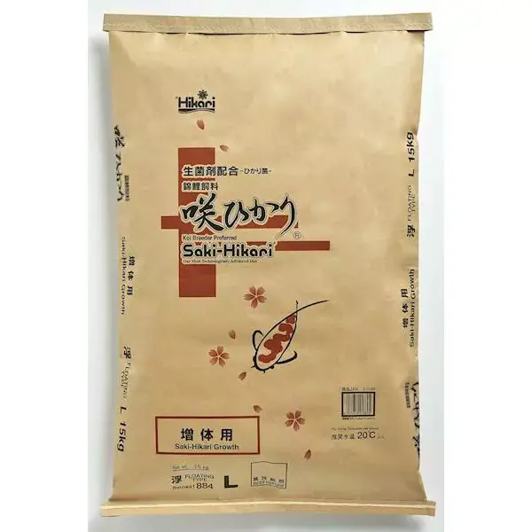 Bezpieczna płatność Hikari Saki Growth Floating L [15kg]pokarm dla koi wystawowych (granulat)