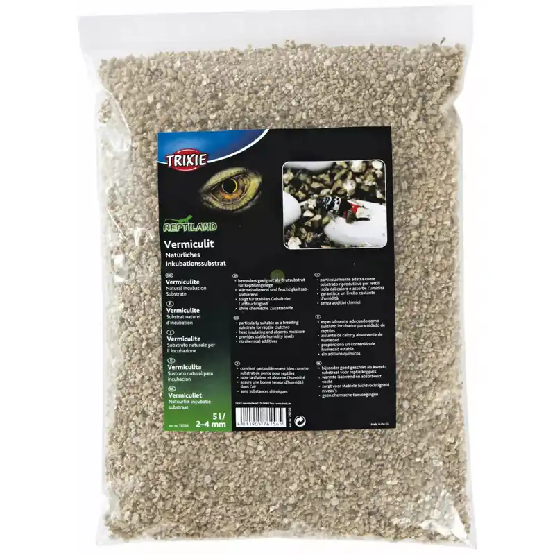 Nowość Naturalne podłoże do inkubacji Vermiculit 5l/2-4mm
