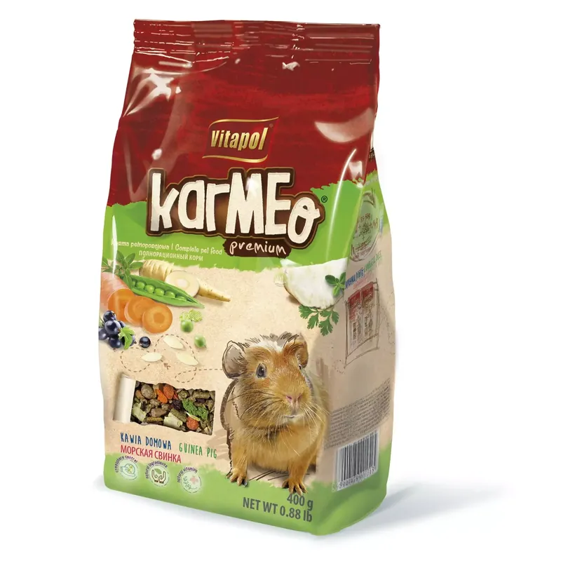 POKARM KARMEO DLA ŚWINKI 400g W WORKU Ostatnie sztuki