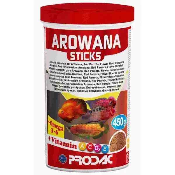 Cena promocyjna Prodac AROWANA STICKS 1200ml 450g