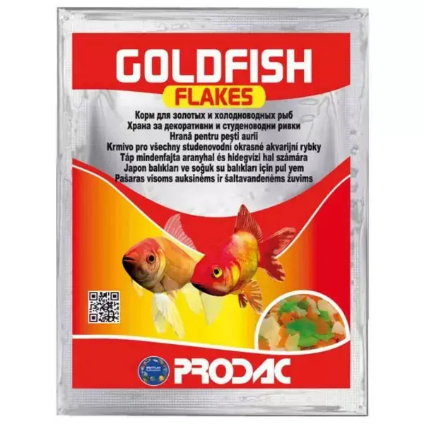 Obniżka ceny Prodac Goldfish Flakes 12g In Pouch